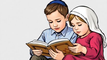 freepik__boy-girl-jewish-reading-torah__47284